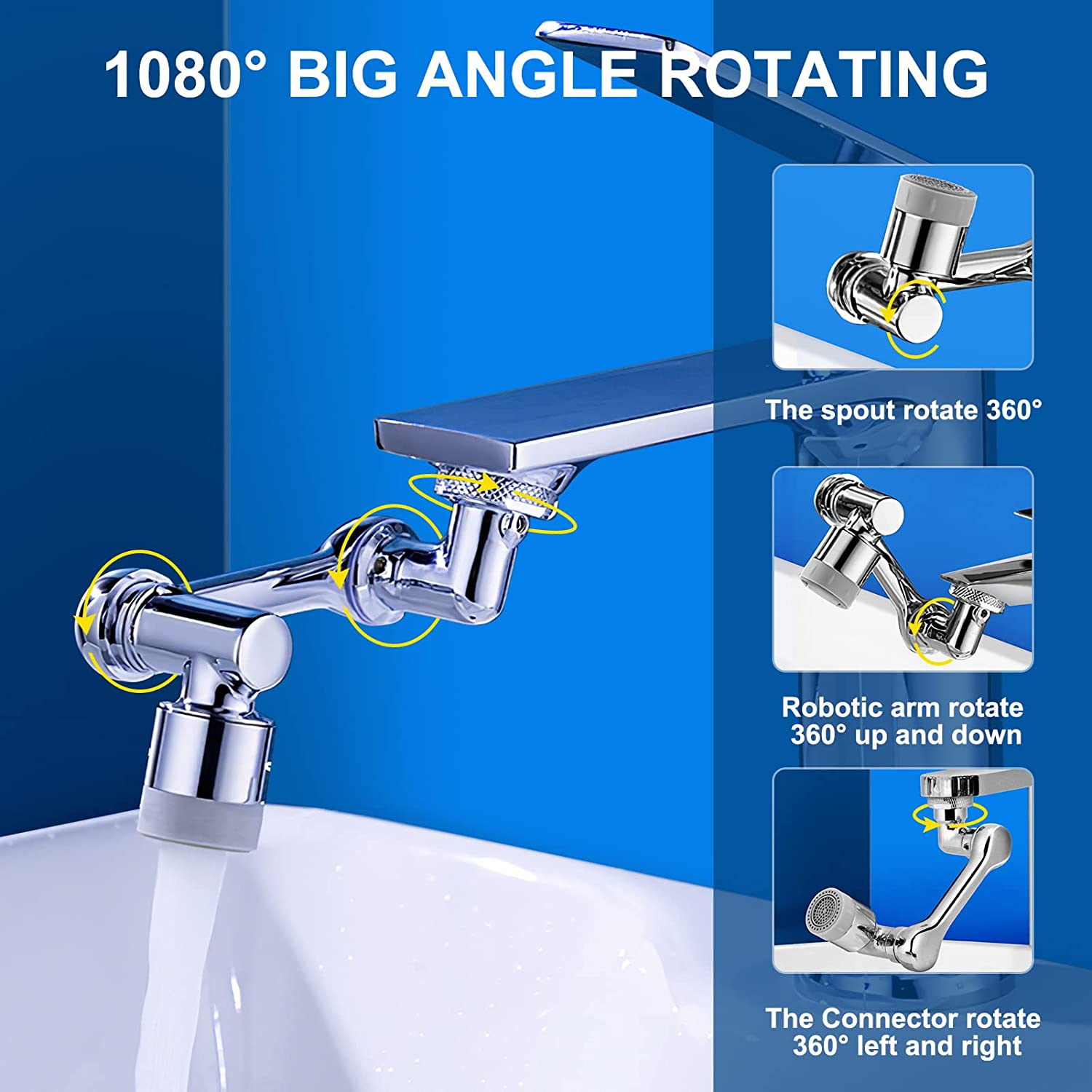 Allgoodslb™ 1080 Degree Rotating Faucet